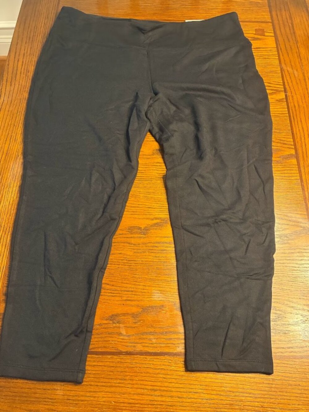 Soma - Womens Size XXL - Black Smoothing Fine Fleece Legging New With Tags